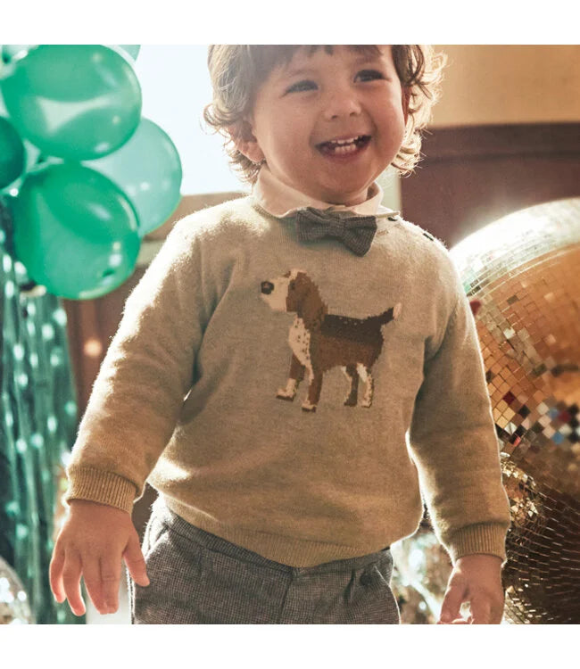 Beige Dog Sweater