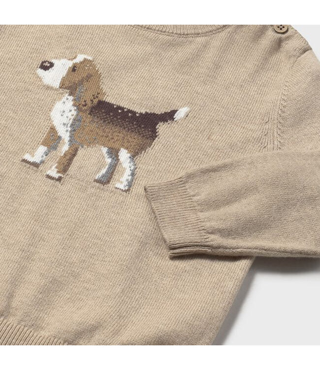 Beige Dog Sweater