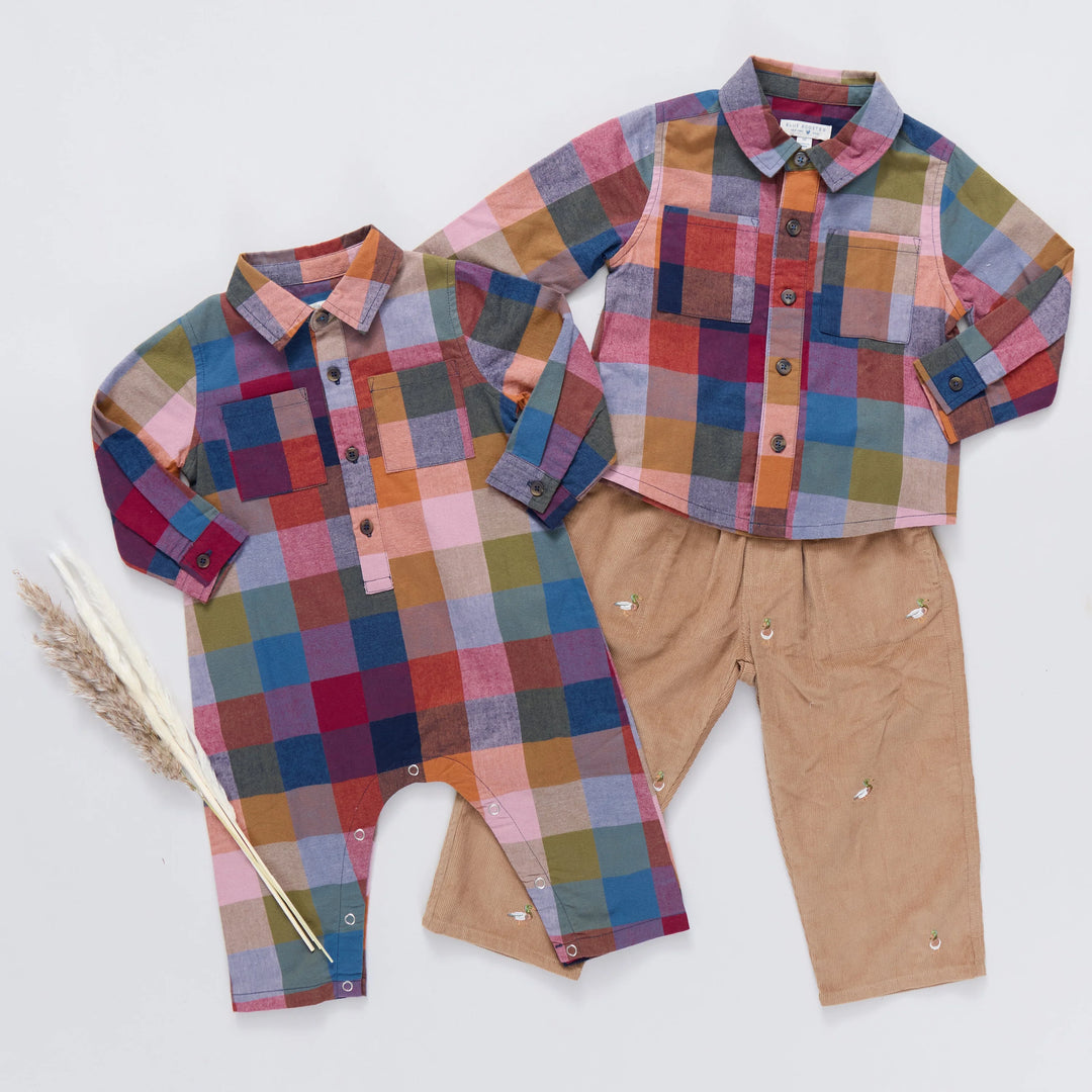 Baby Easton Jumper - Harvest Check