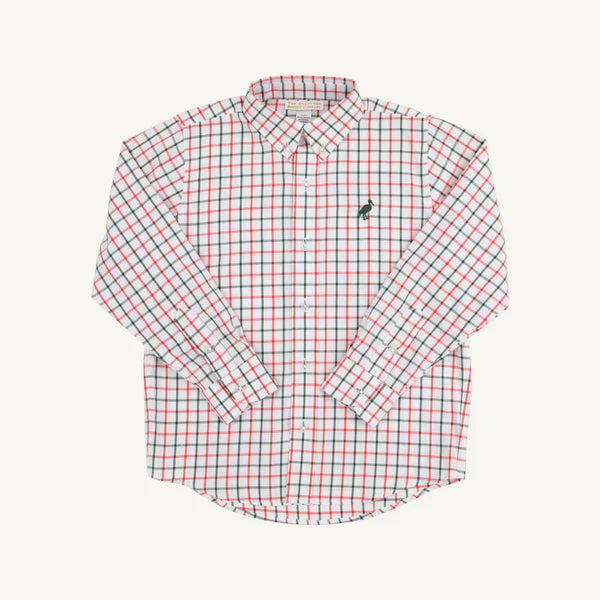 Dean's List Dress Shirt - Grier Green/Tattersall