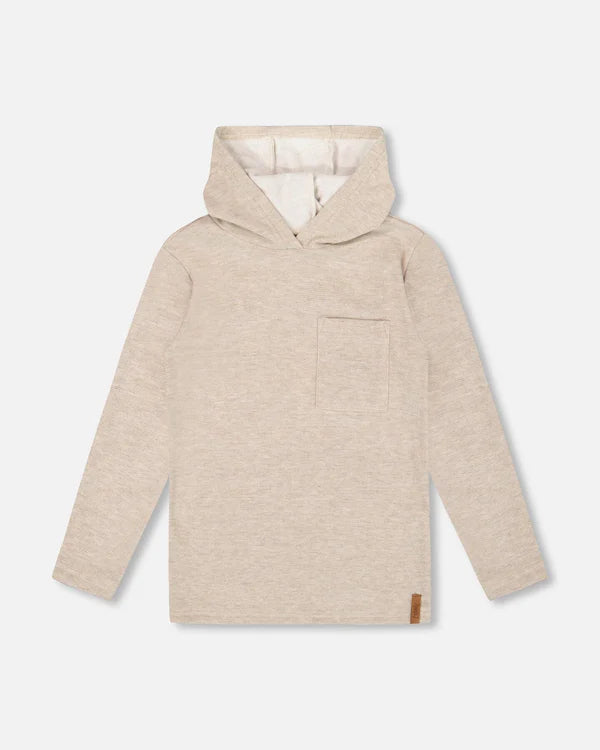 Jersey Hoodie- Oatmeal