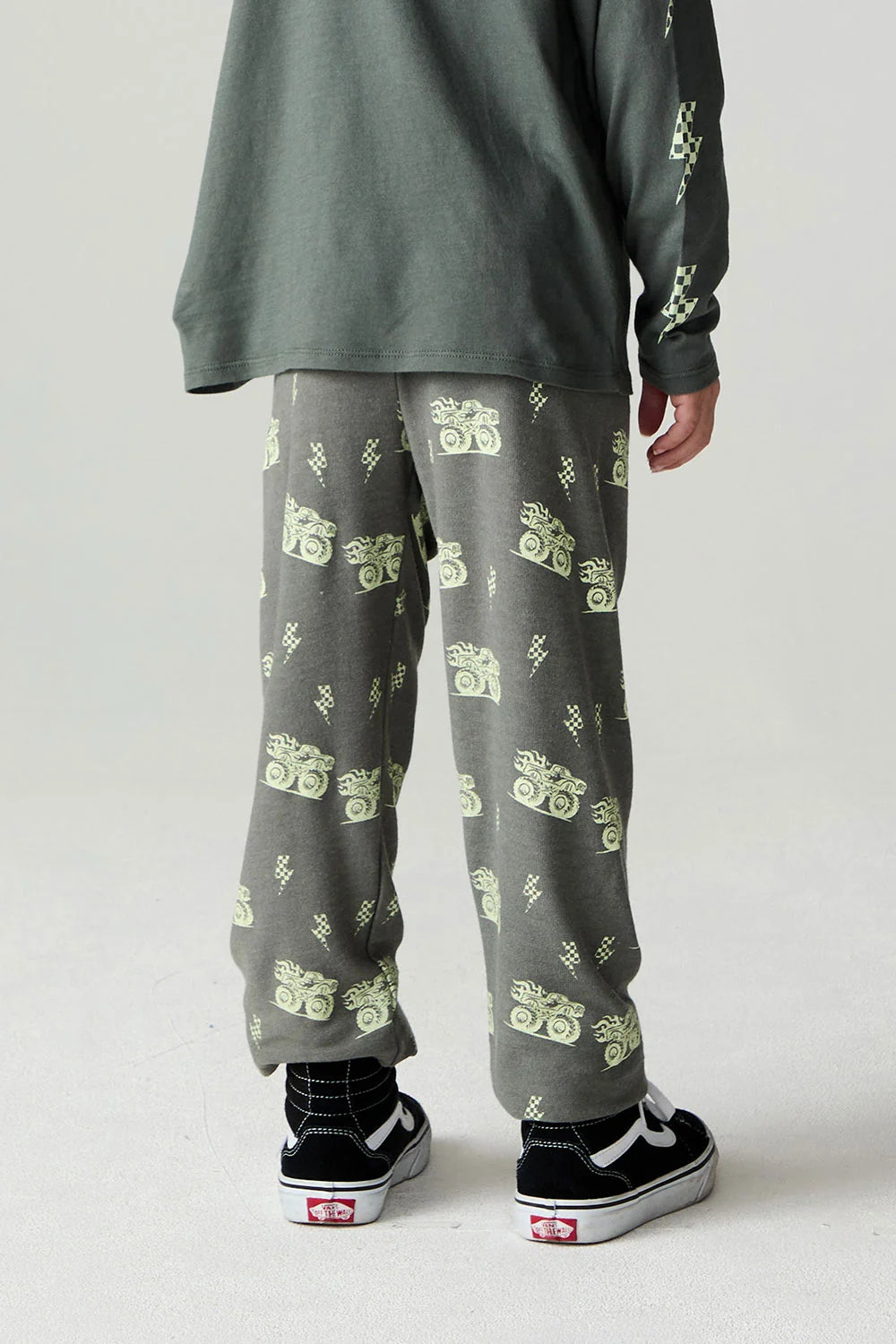 Chaser Jogger- Monster Trucks Olive Green