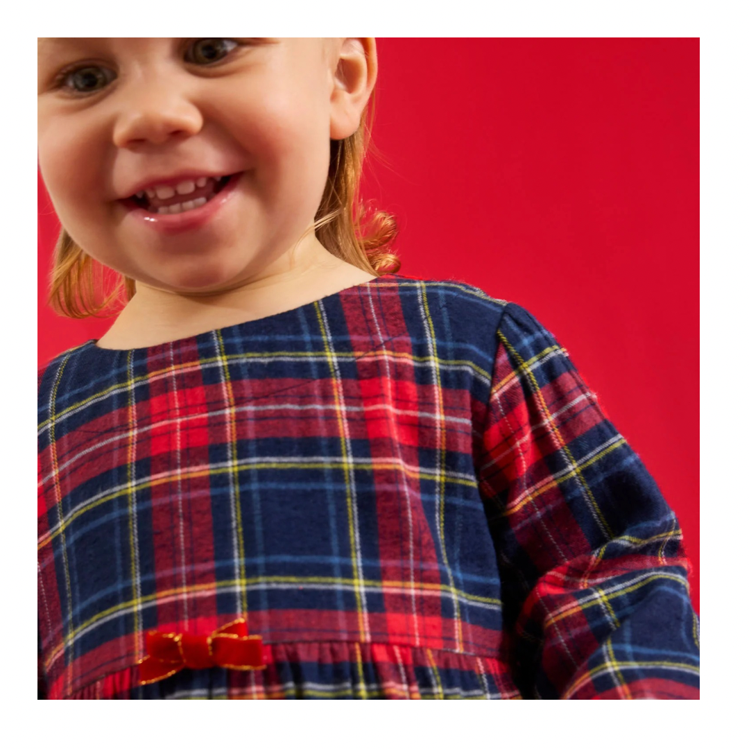 Dress & Legging- Holiday Plaid