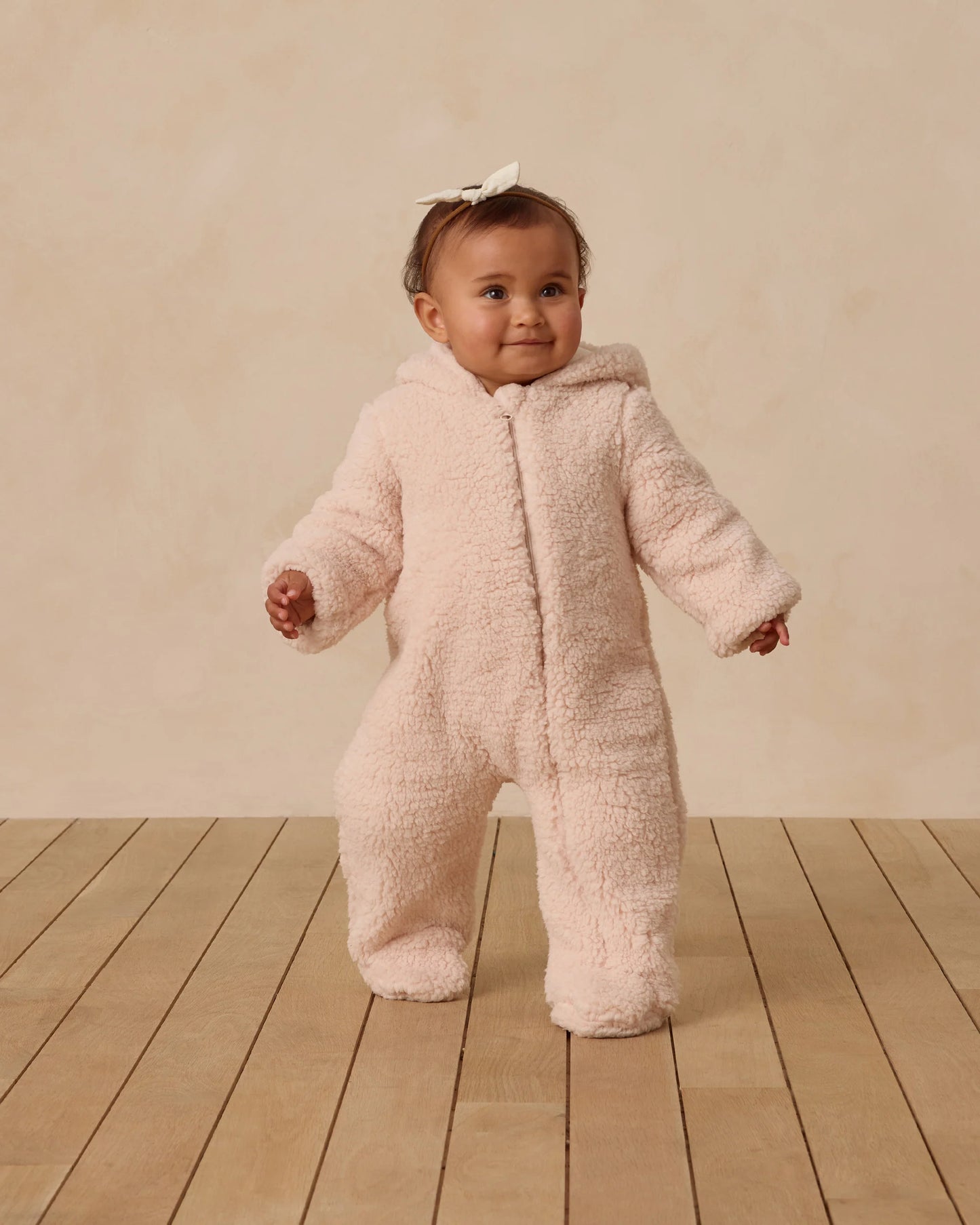 Bear Jumpsuit - Antique