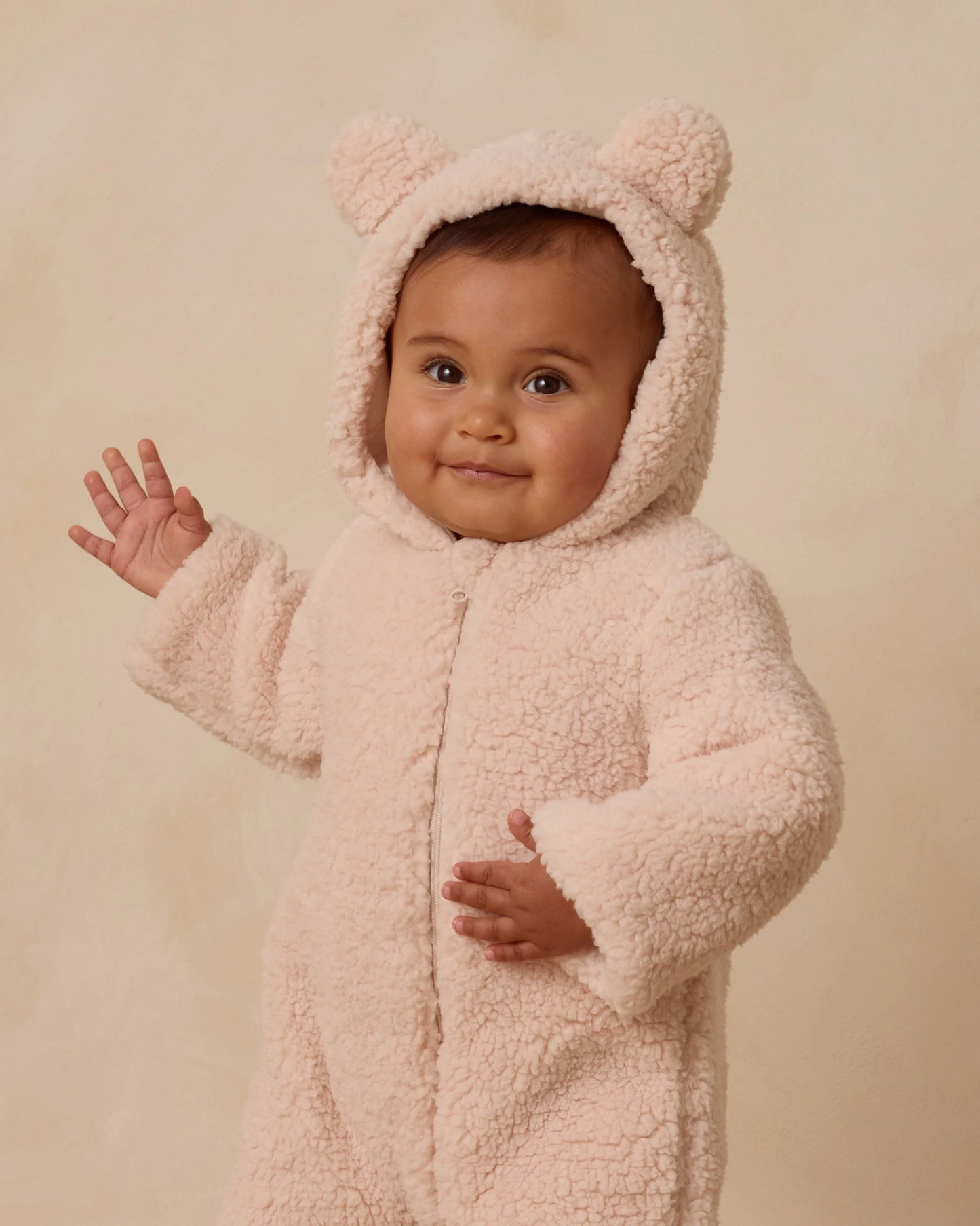 Bear Jumpsuit - Antique