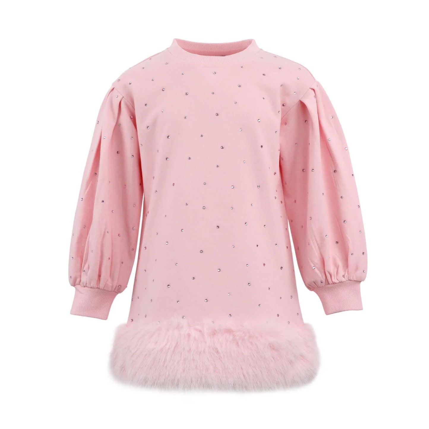 Crystal Penelope Dress- Pink