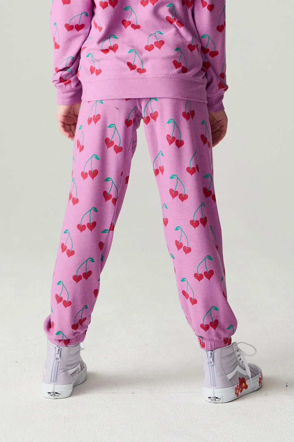 Cozy Slouchy Pant- Mulberry Sweethearts