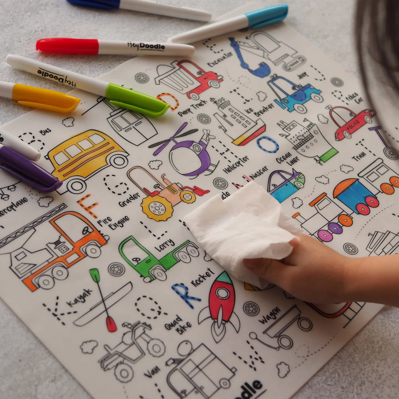 Doodle Mat - Toot Toot Honk