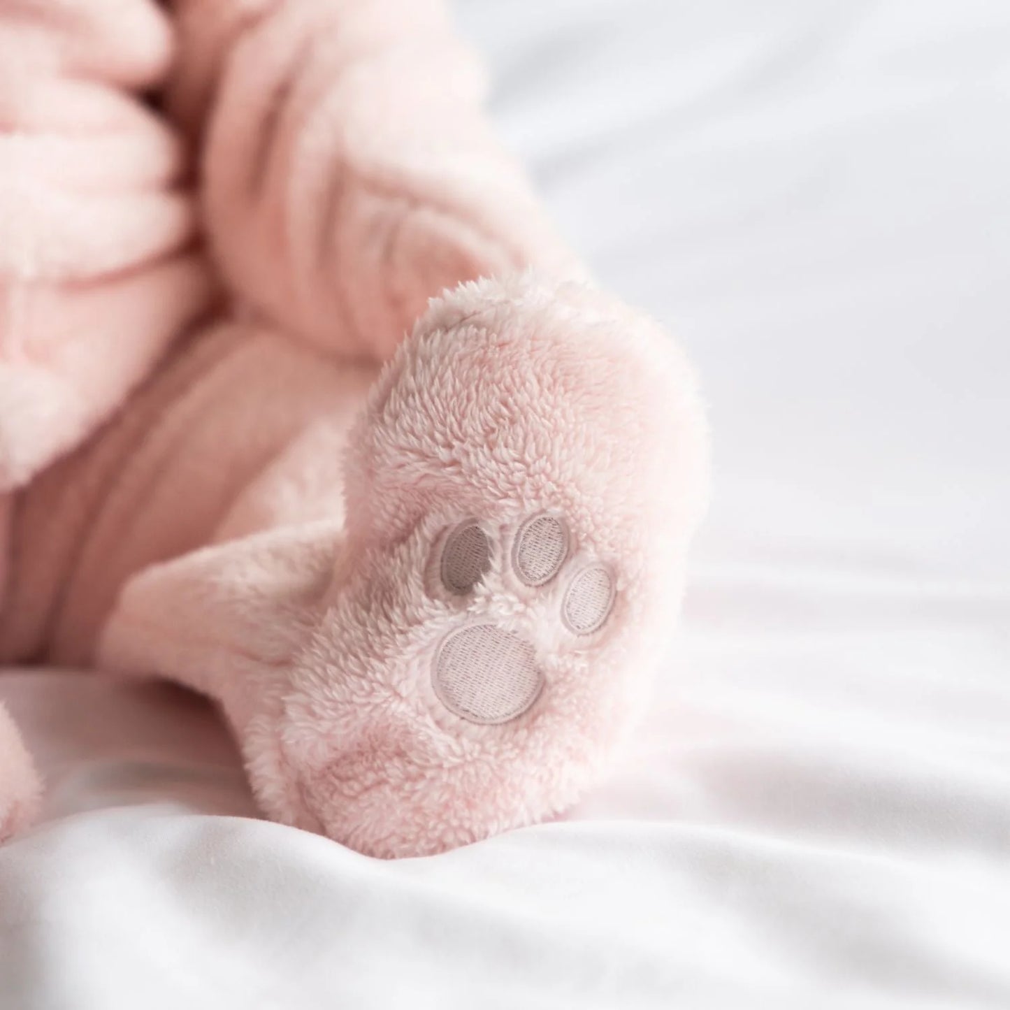 Minky Footie - Pink