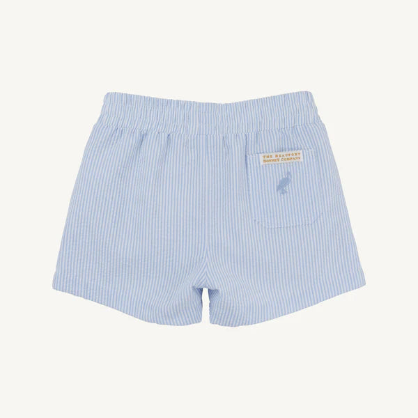 Sheffield Shorts- Seersucker Blue