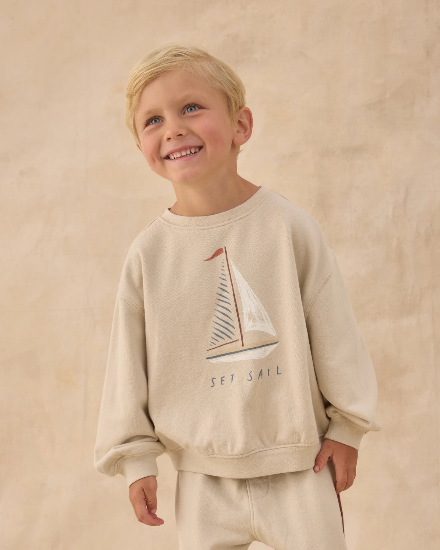 Oversized Sweatshirt- Set Sail