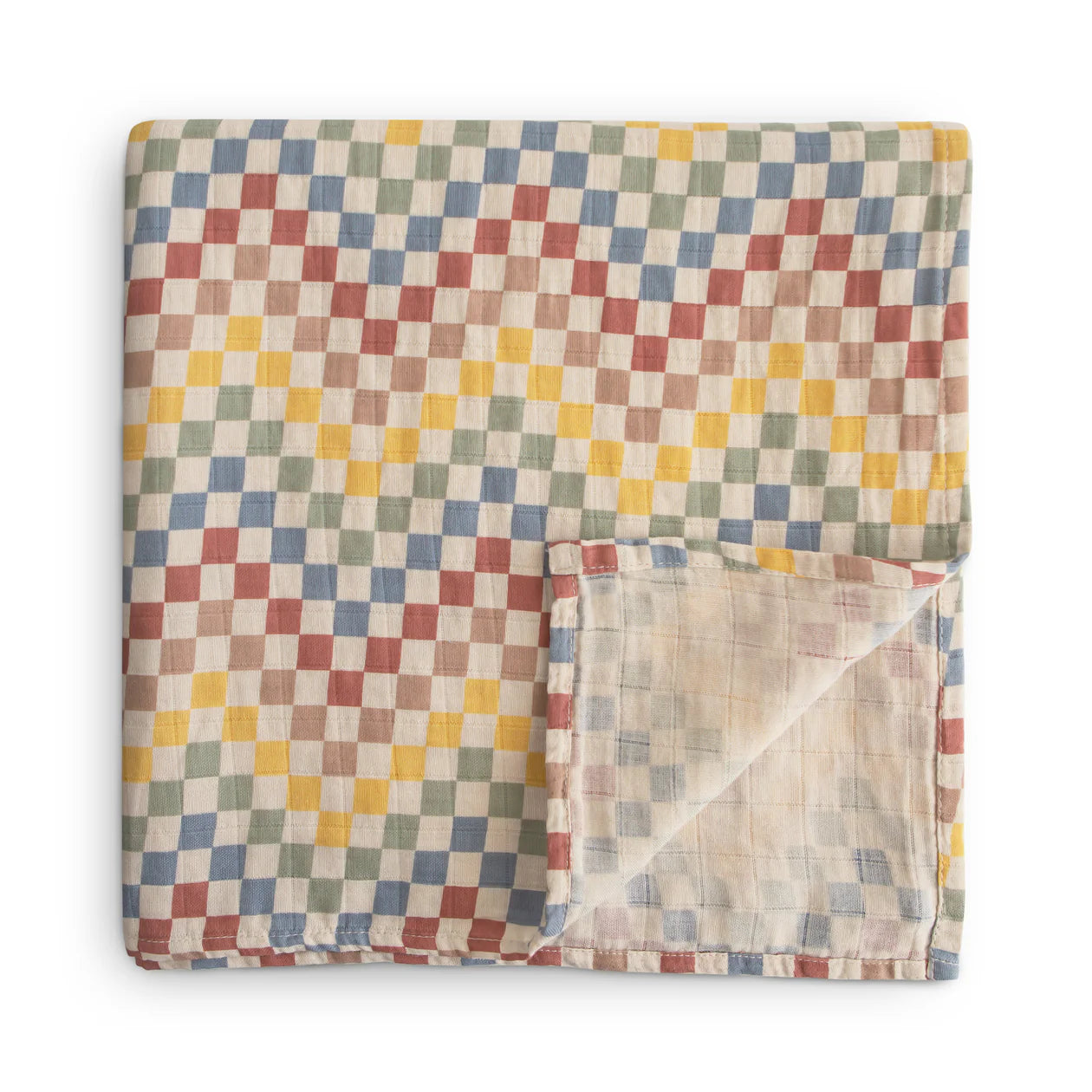 Mushie Organic Muslin Swaddle