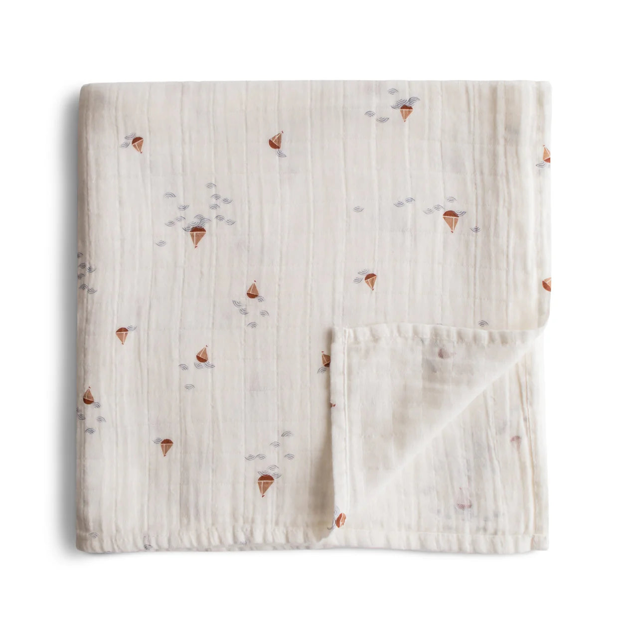 Mushie Organic Muslin Swaddle