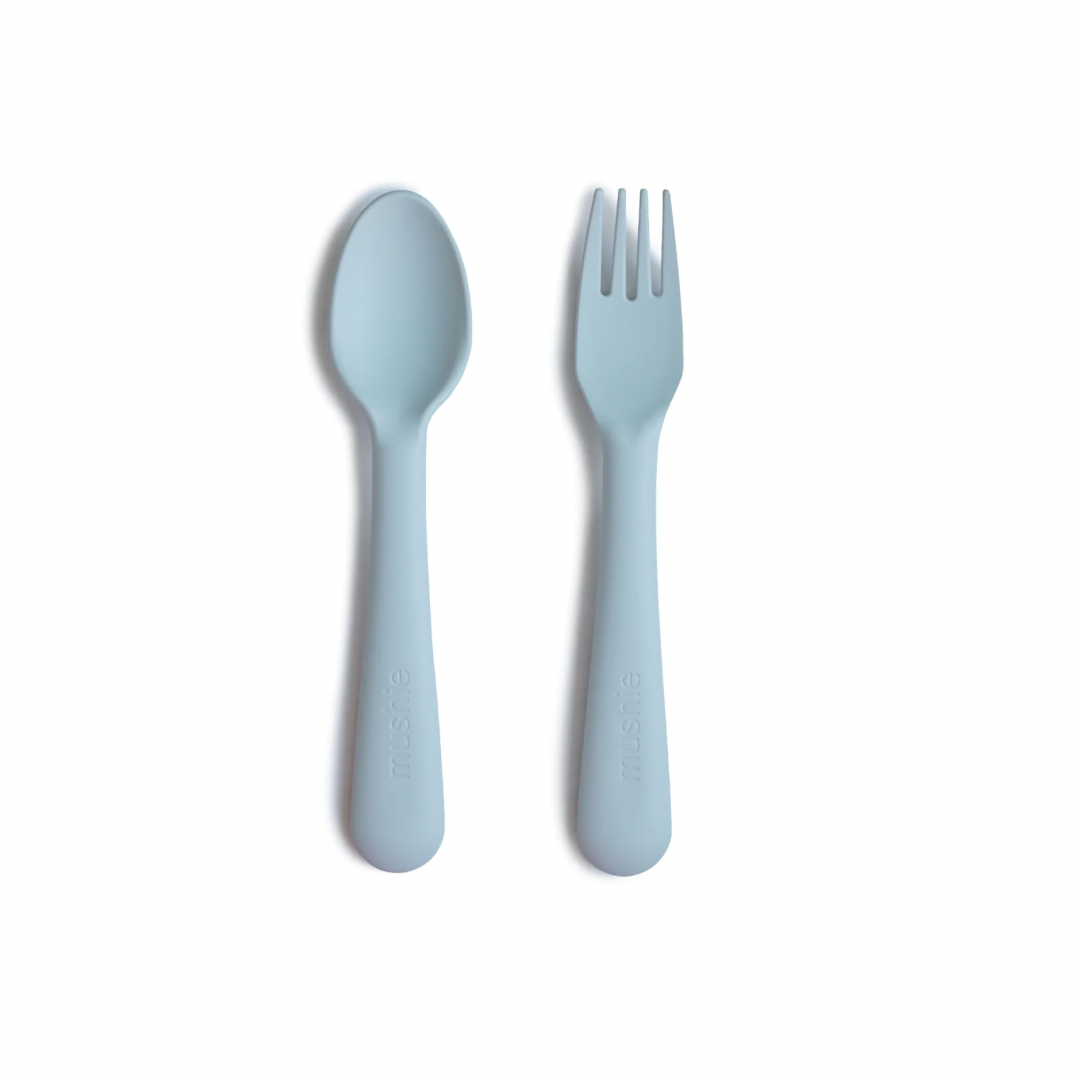 Mushie Fork & Spoon Set