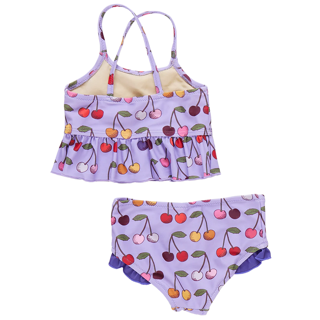 Joy Tankini - Lavender Cherry