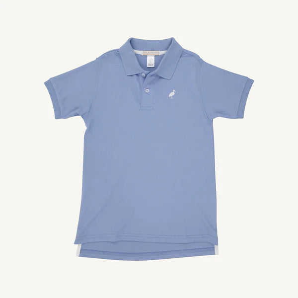 Prim & Proper Polo- Periwinkle