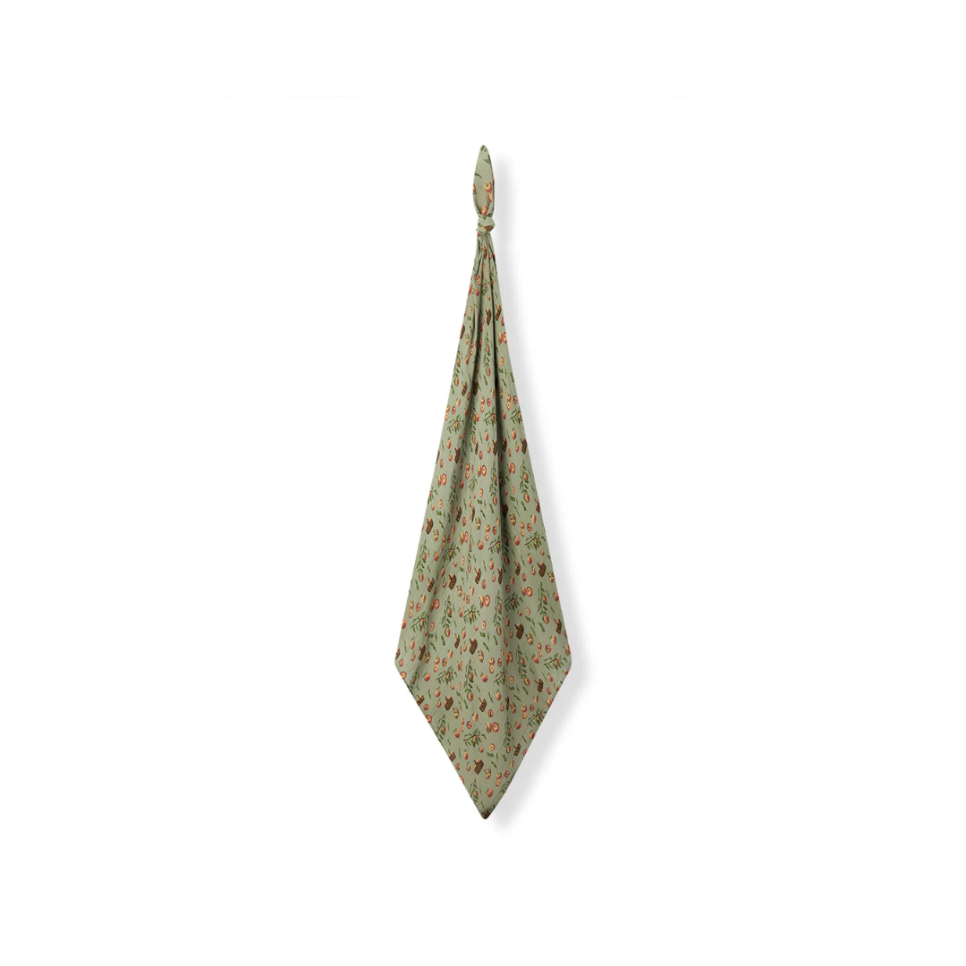 MB Organic Cotton Swaddle - Apple Orchard