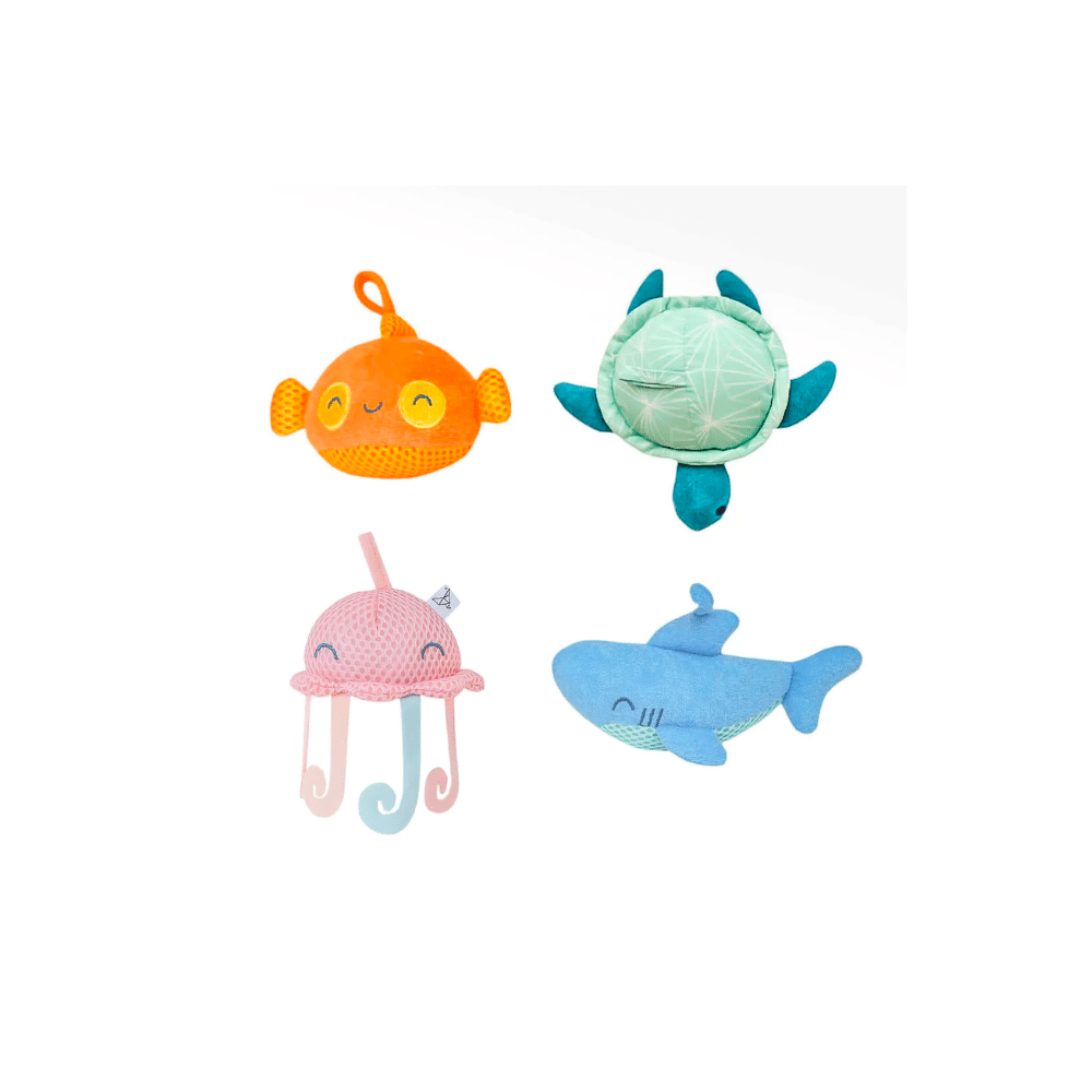 Oceana Plush Bath Toy Set
