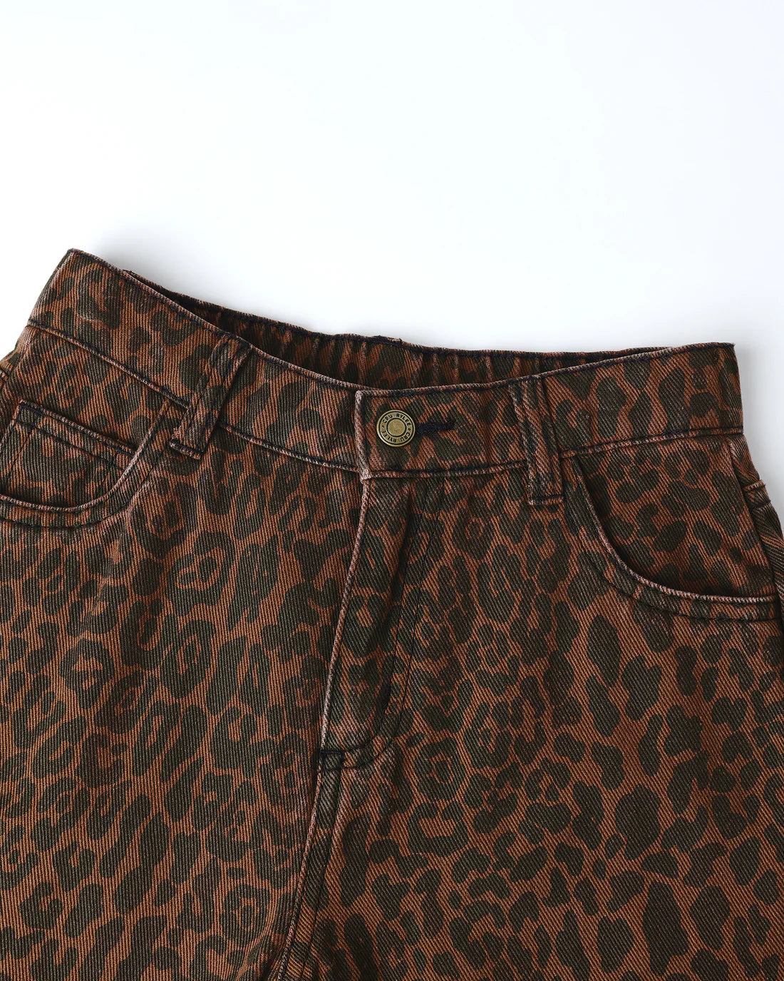 R+C Barrel Pant- Leopard
