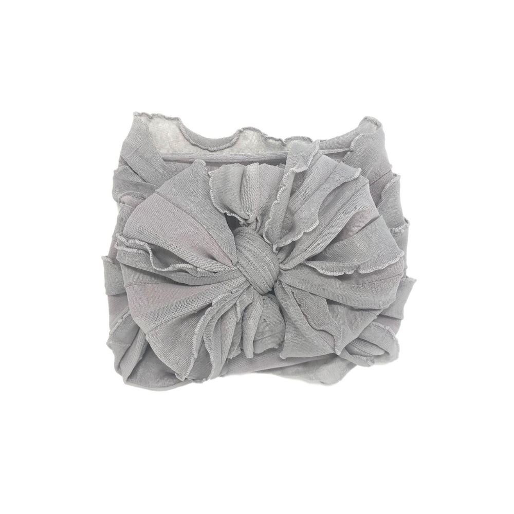 RR Ruffle Headband - Sterling