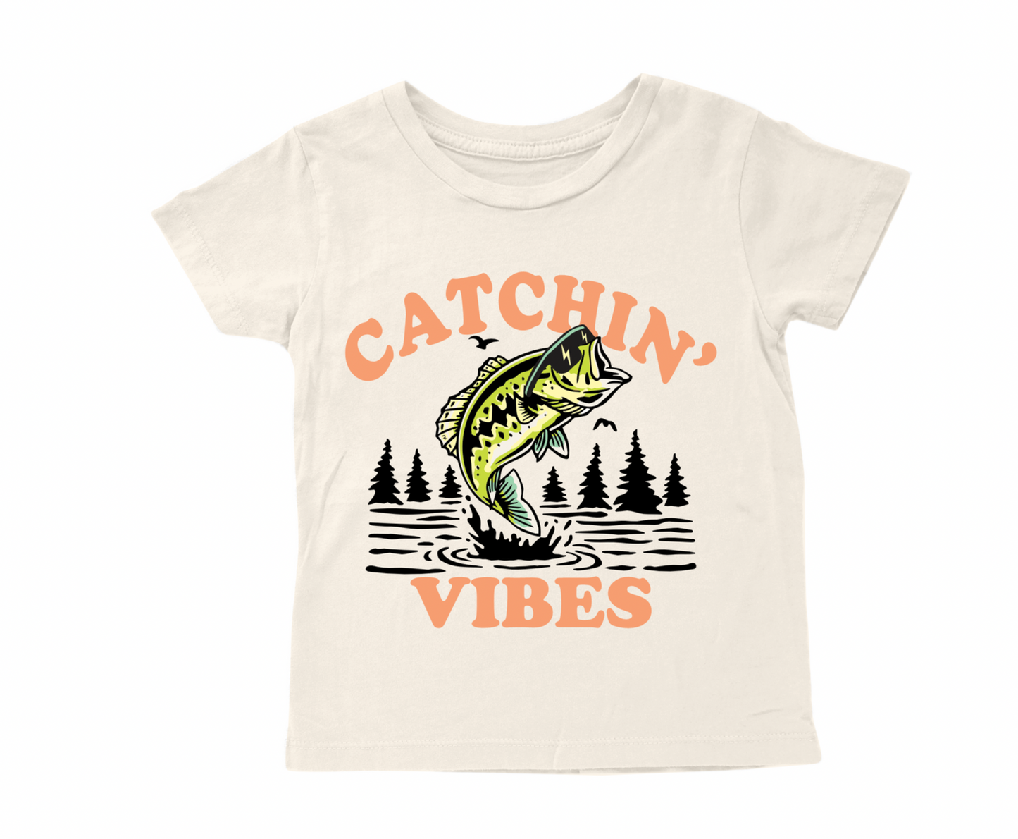 Catchin Vibes Jersey Tee