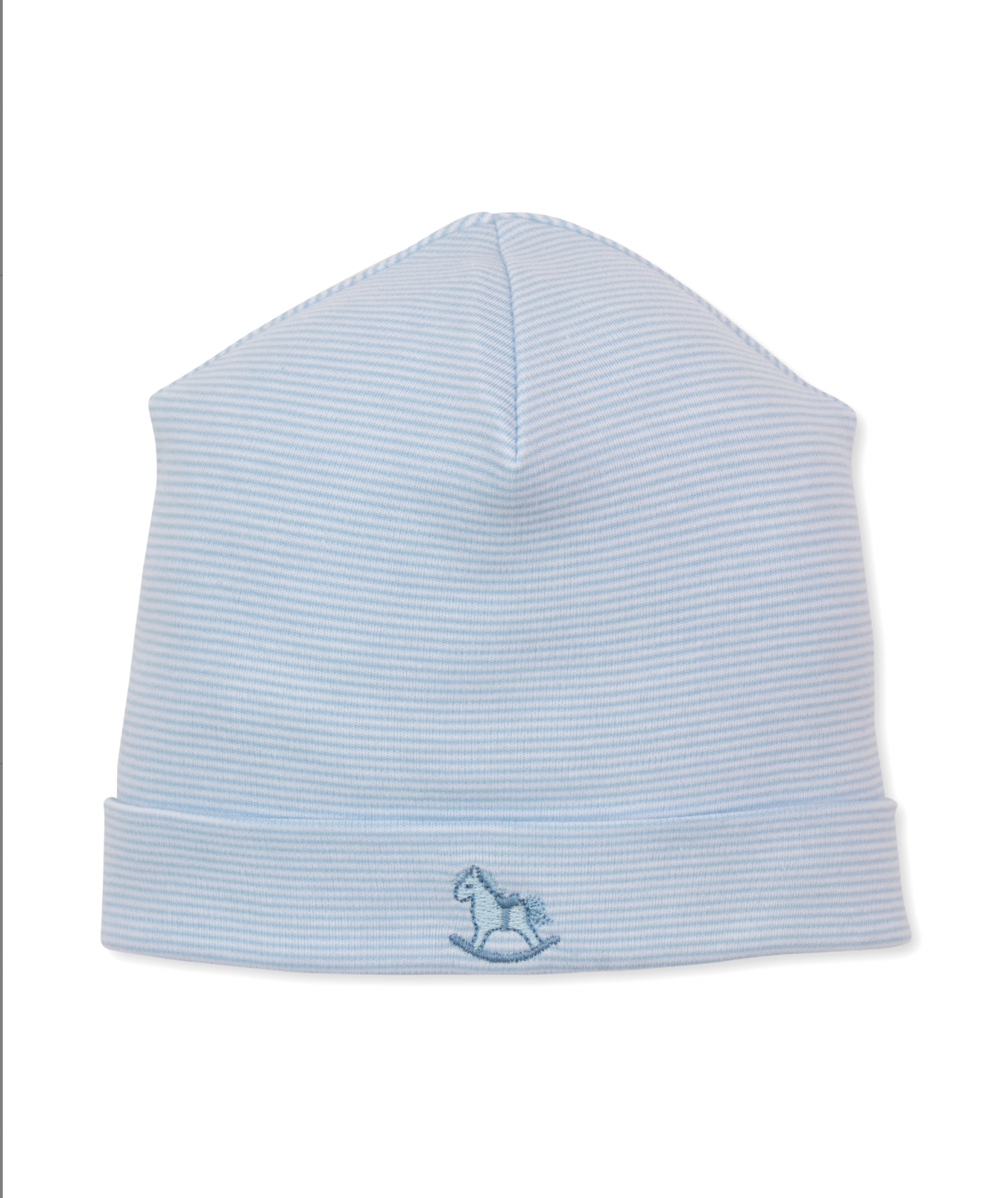 Gingham Rocker Hat- Lt Blue