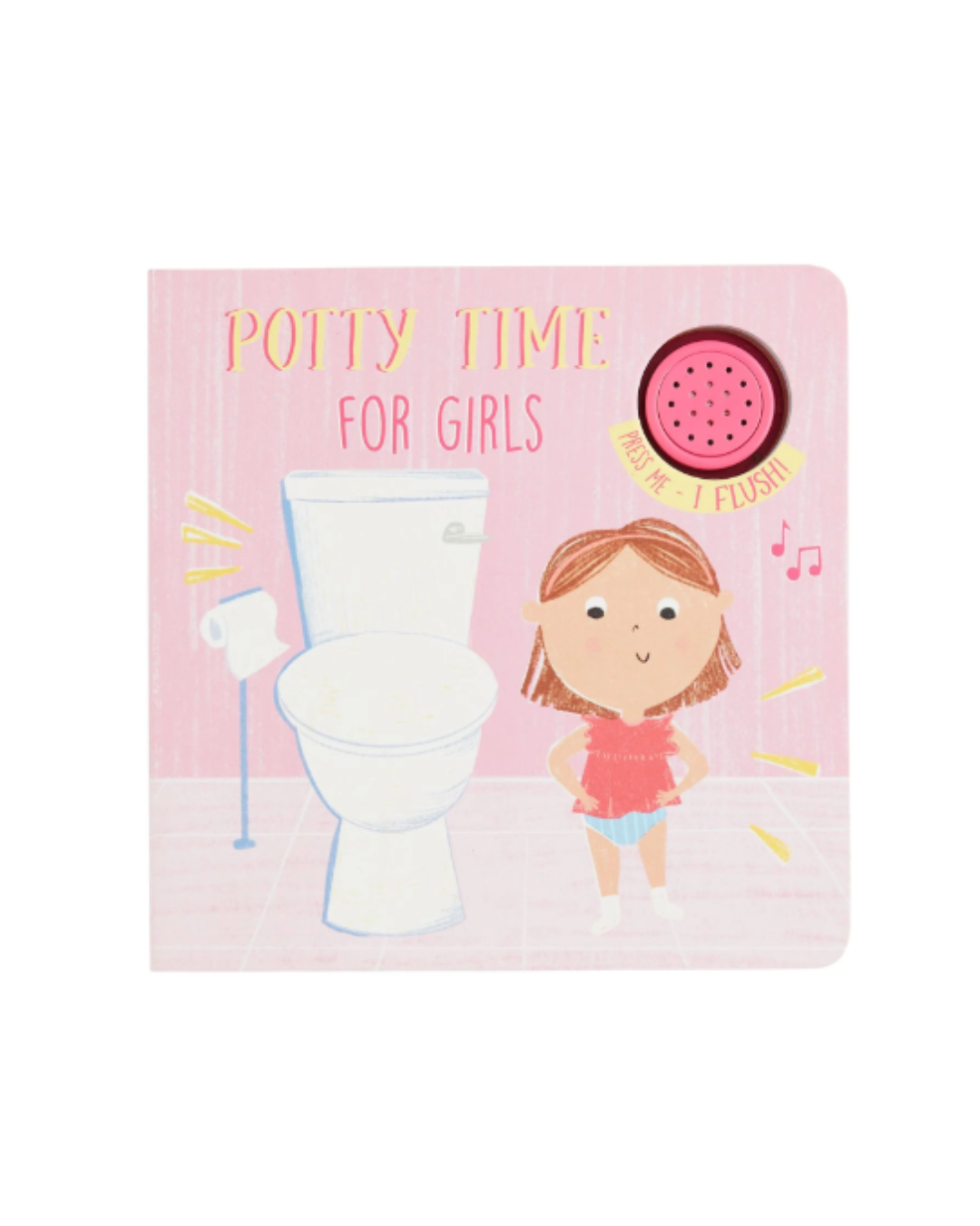 Potty Time Board Book - Girl