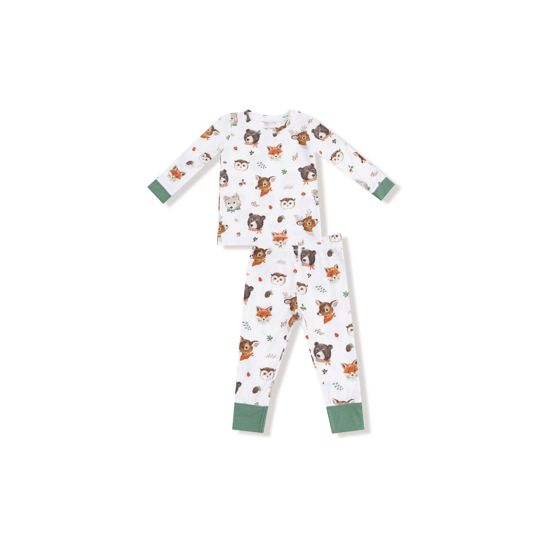 AD Loungewear L/S - Woodland Faces