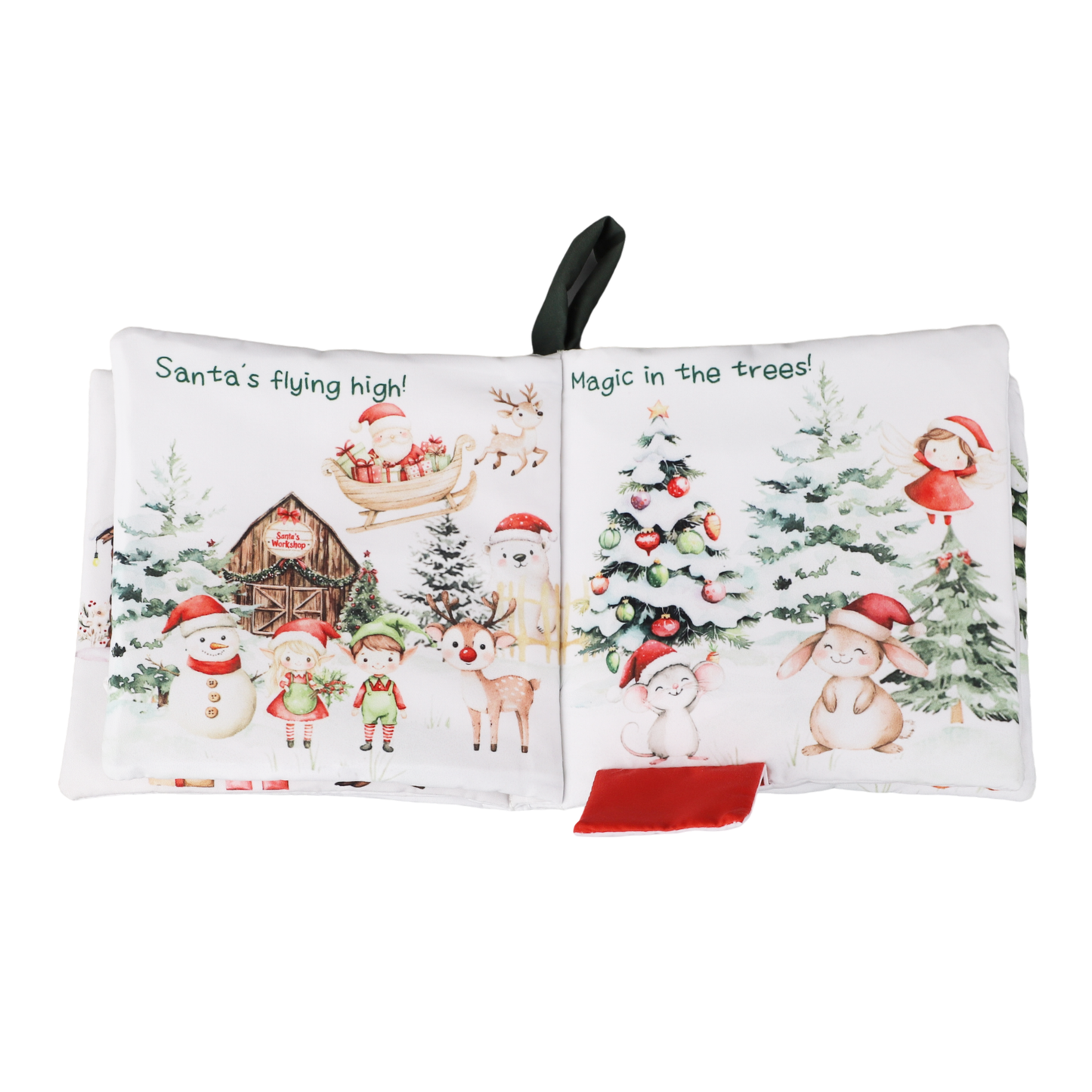 Crinkle Book- Christmas Friends