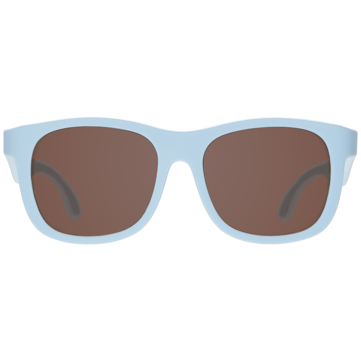 Baby Blue with Amber Lens Navigator Sunglasses
