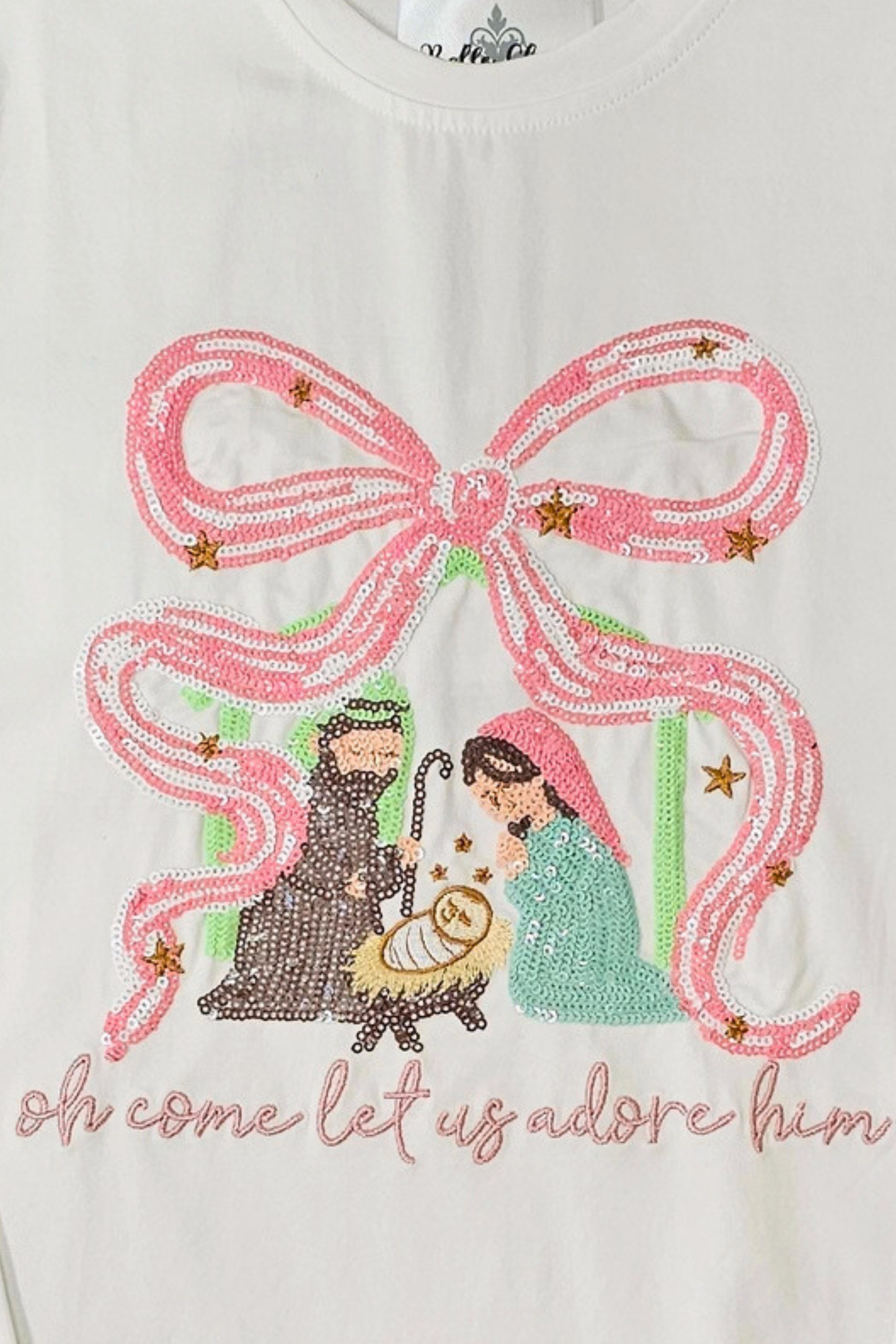 Kids' Adore Him LS Tee