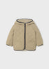 Reversible Coat- Wood Color 2422