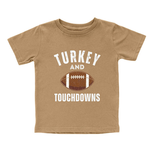 Turkey and Touchdowns Tee