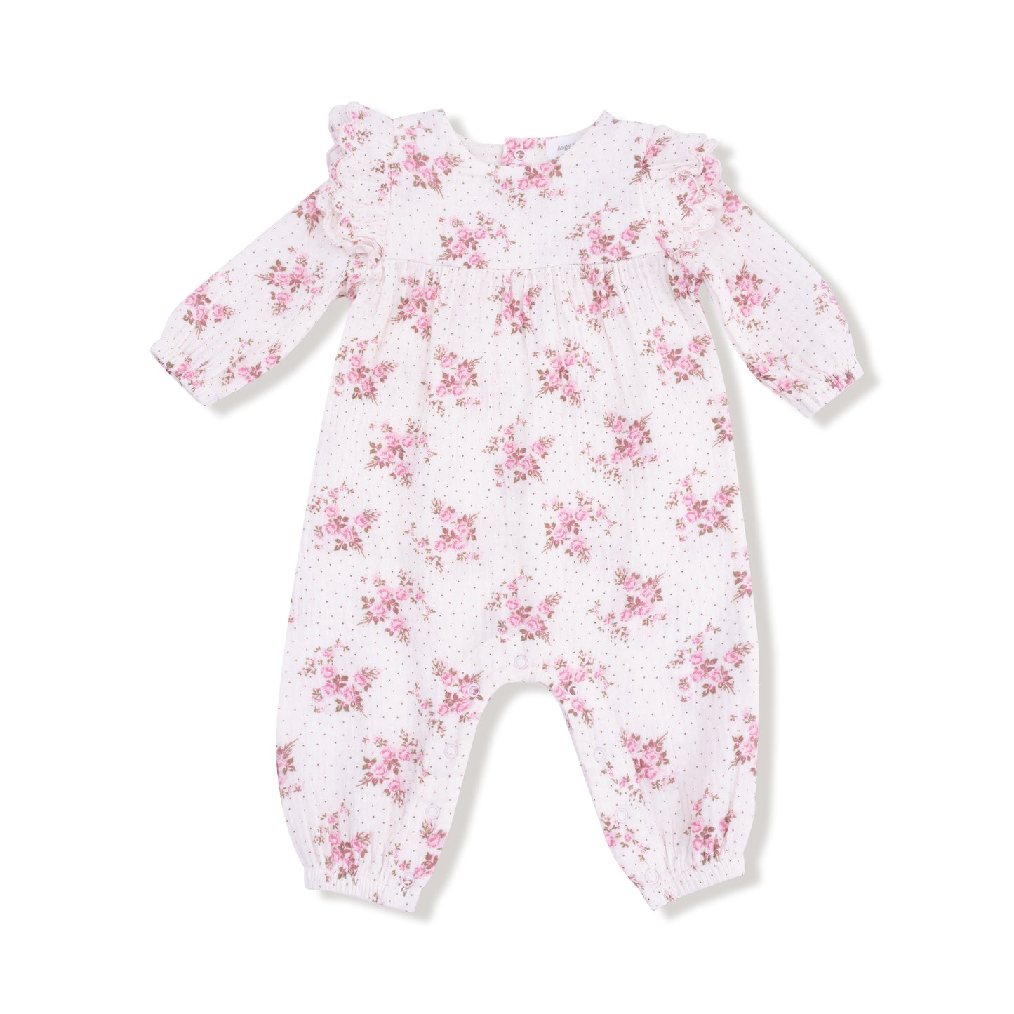 Ruffle Romper - Belle Rosette Dot