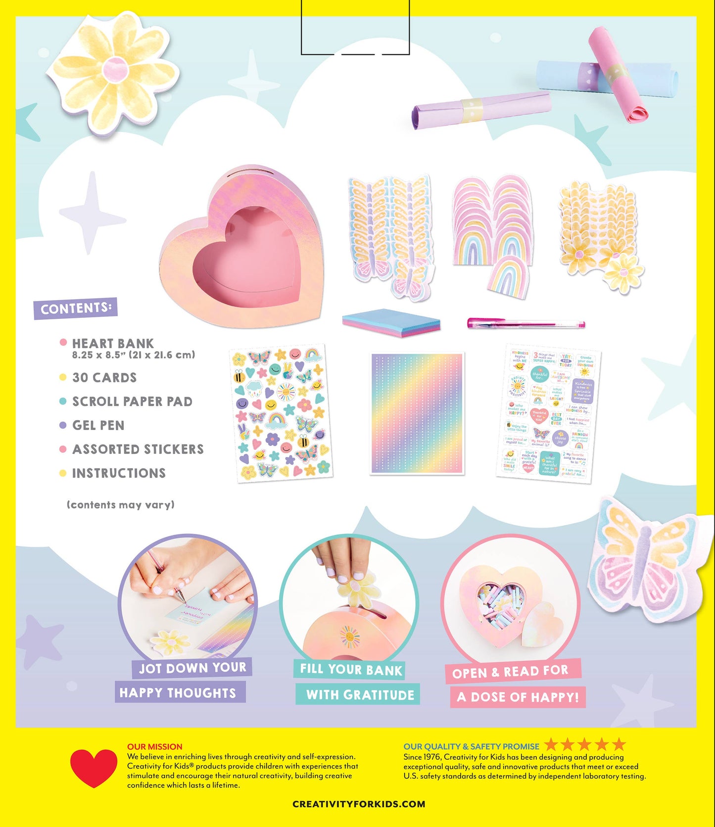 Heart Shaped Mindfulness Bank Craft