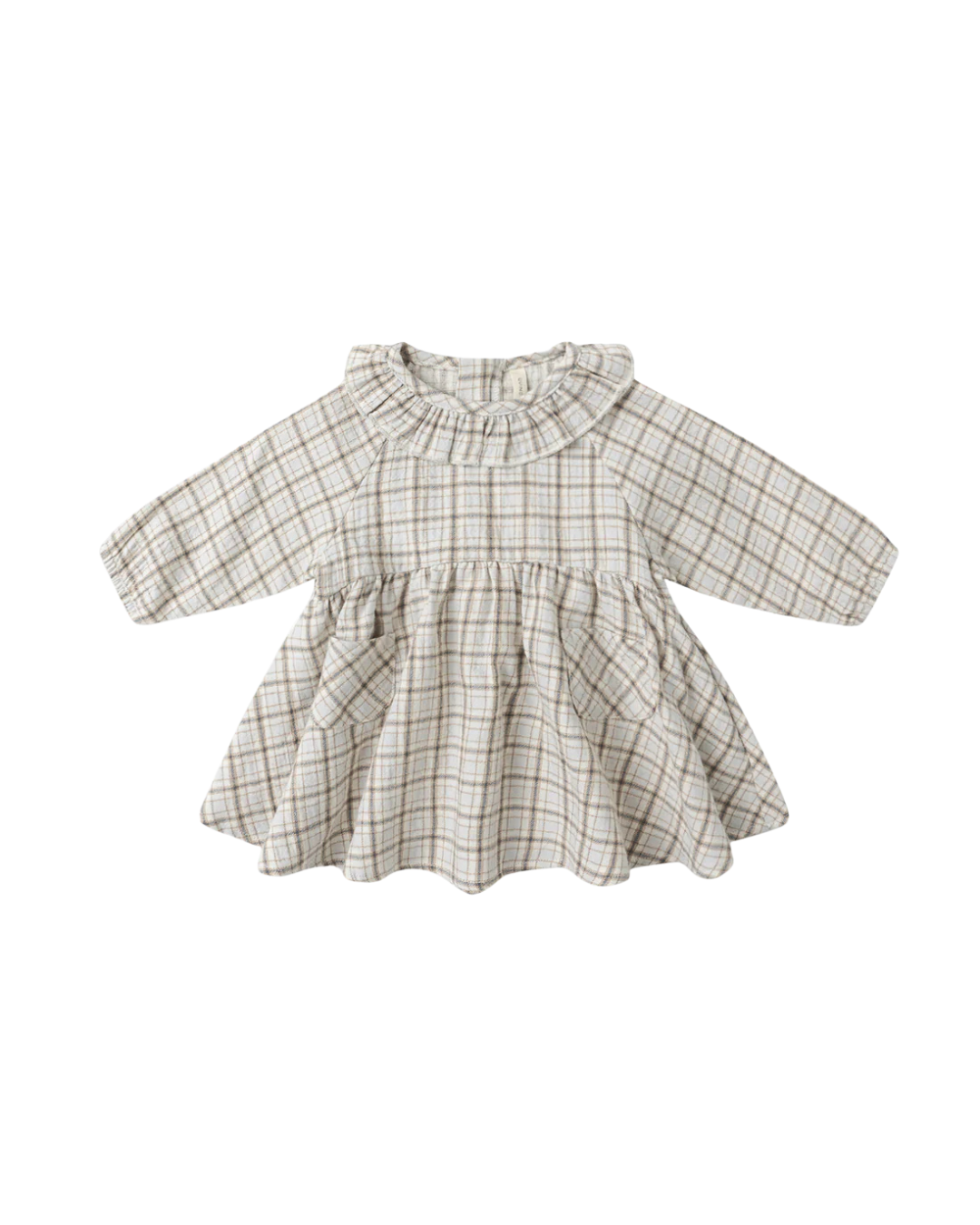 Simone Dress- Blue Plaid