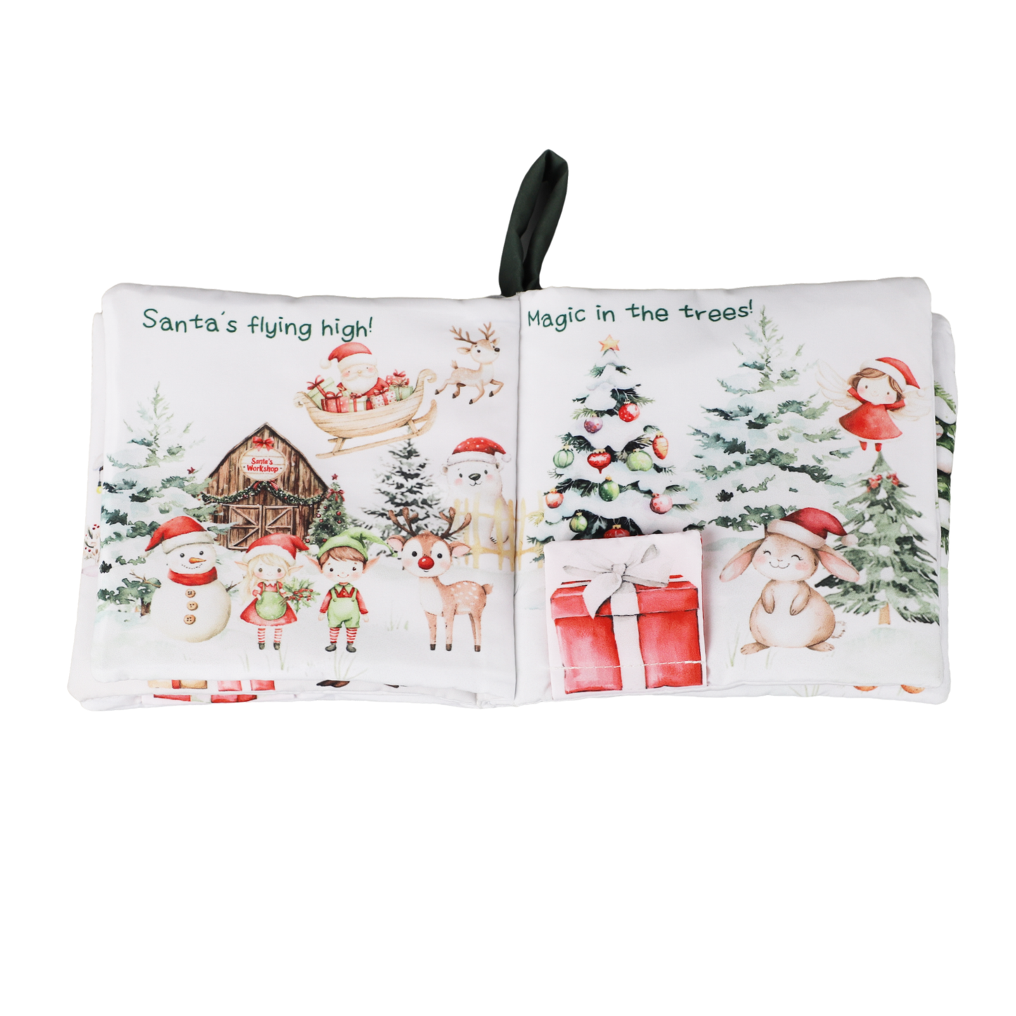 Crinkle Book- Christmas Friends