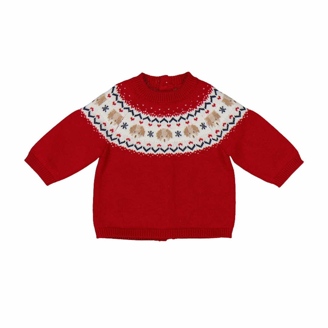 Cherry Red Sweater