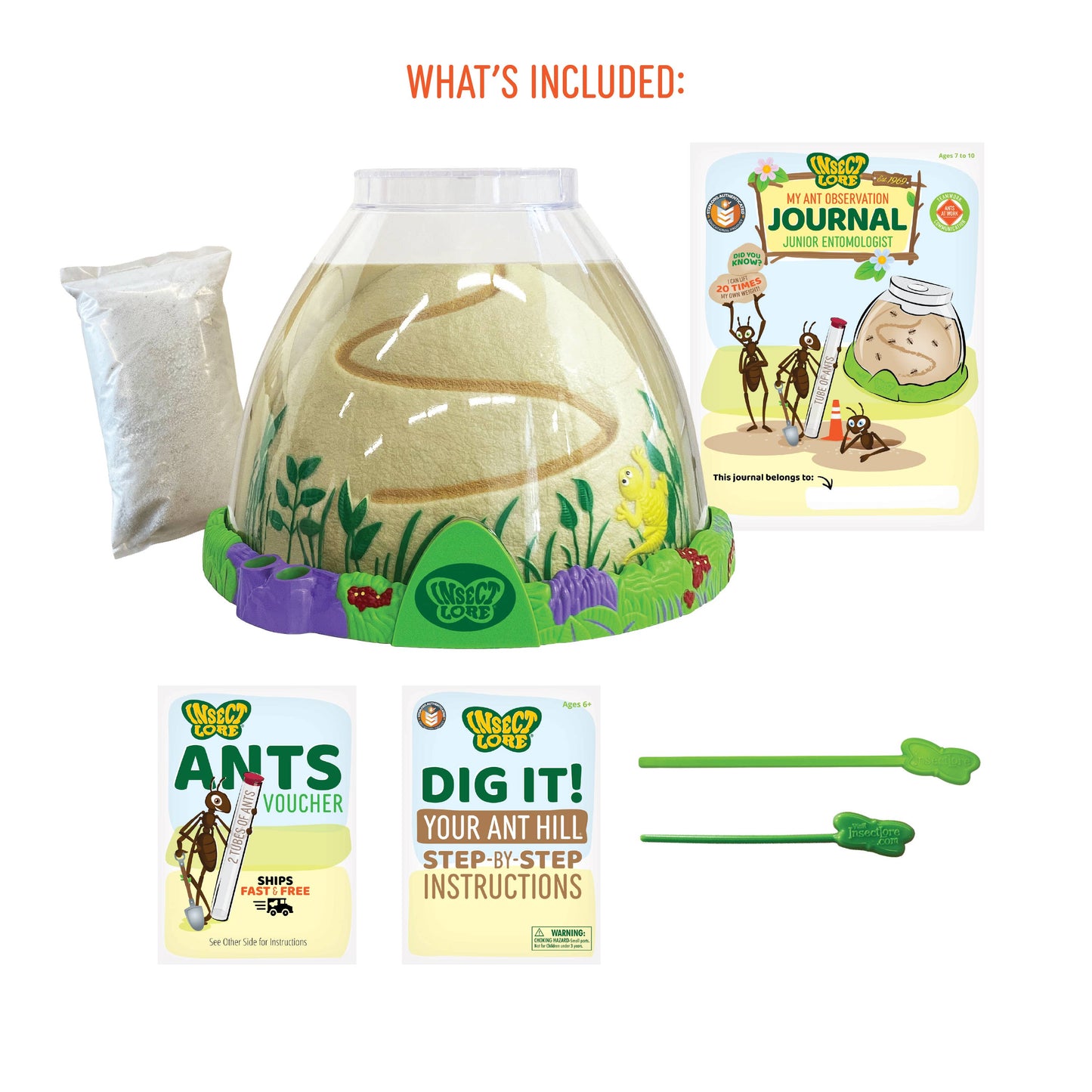 Ant Hill Kit w/ Prepaid Voucher