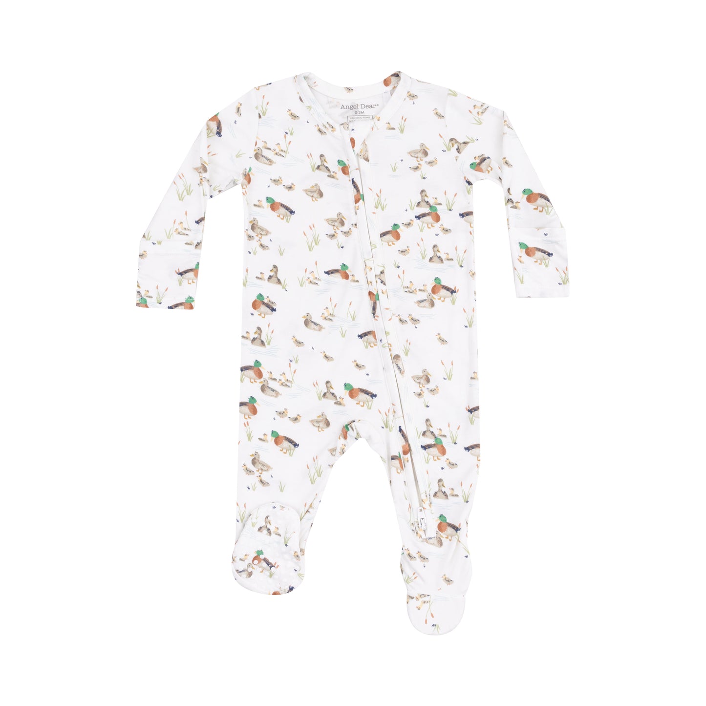 AD Zipper Footie - Duckling Families