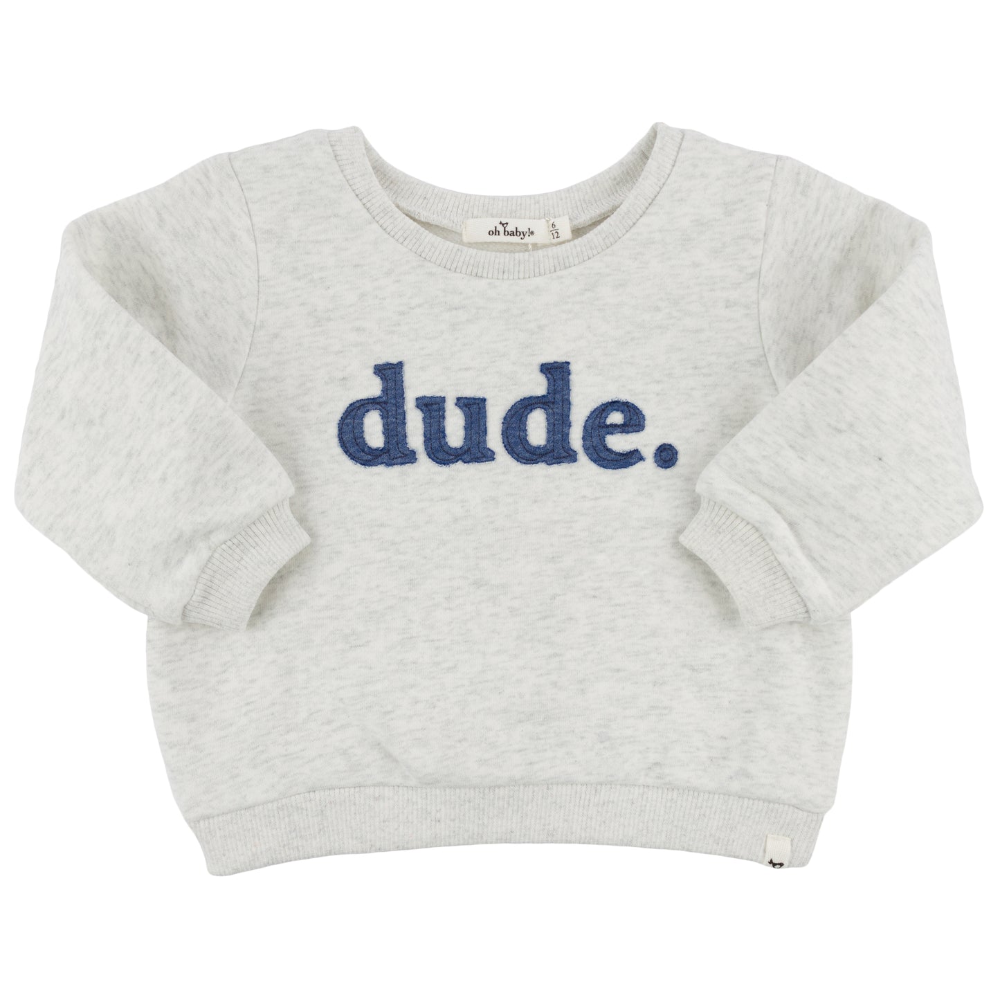 Dude Sweat Set- Heather Gray