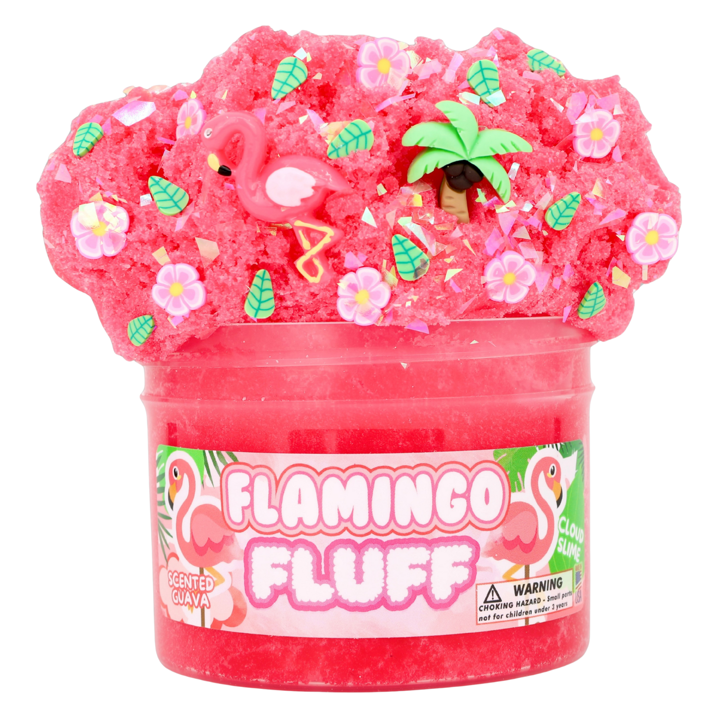 Flamingo Fluff - Cloud Textured Slime