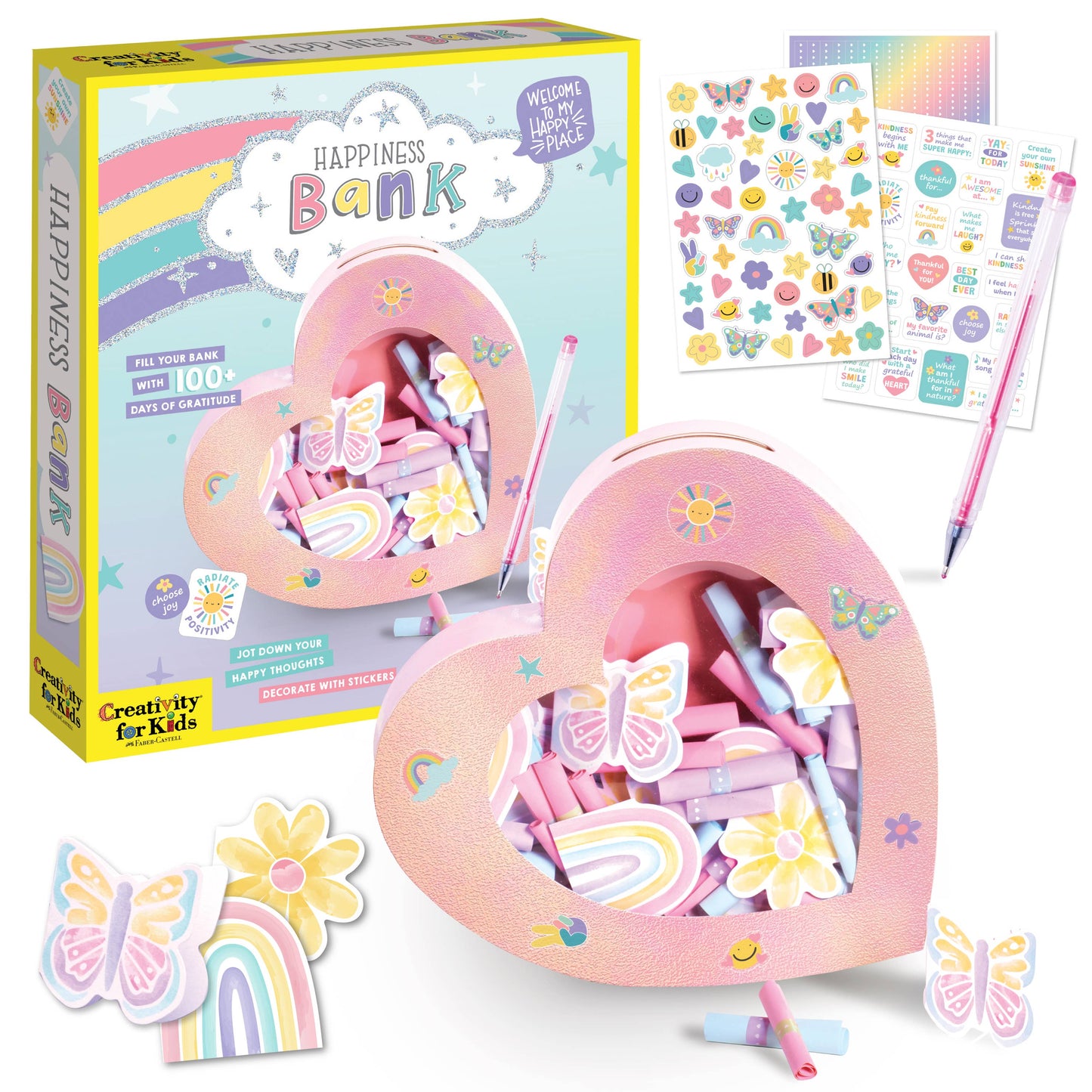 Heart Shaped Mindfulness Bank Craft