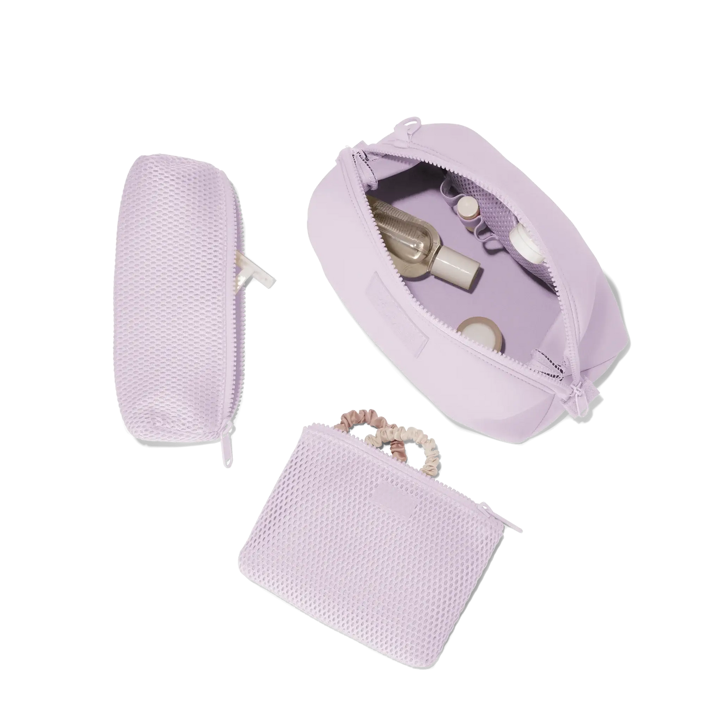 Hunter Toiletry Bag In Washed Lilac - Large