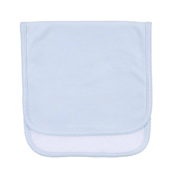 Solid Blue Burp Cloth