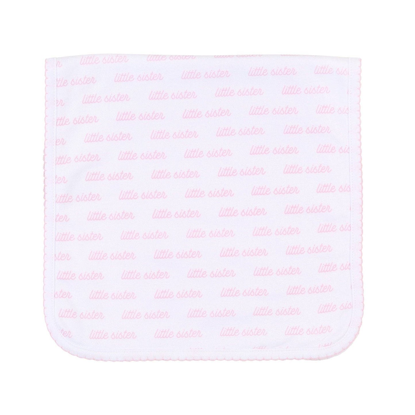 Little Sister Burp Cloth