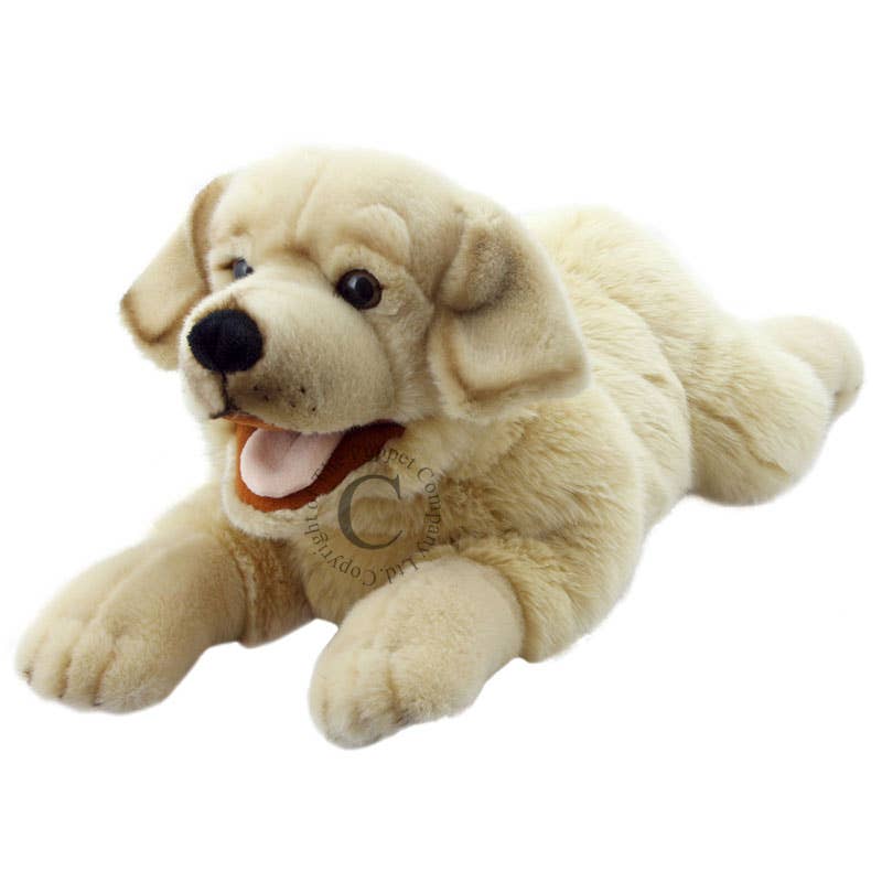 Hand Puppet - Labrador (Yellow)