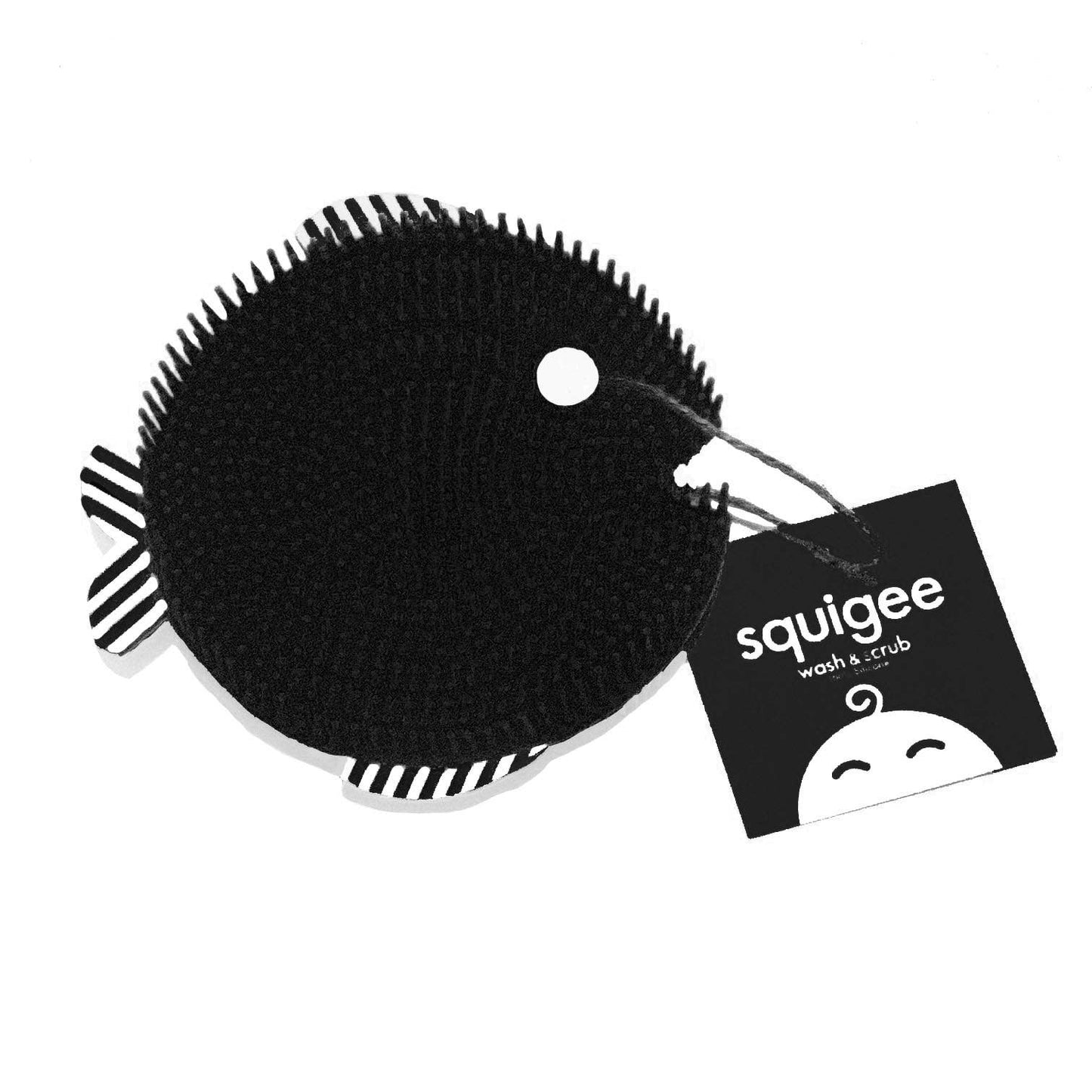 Fish Scrub Baby Bath Toy - Black