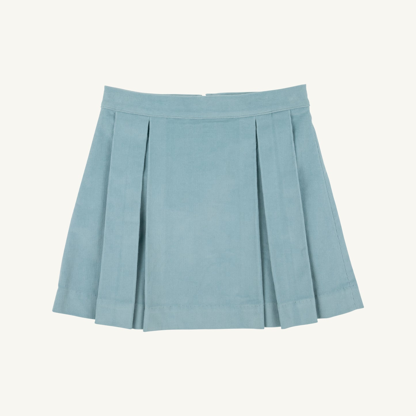 Parson Pleated Skirt- Greenwich Green