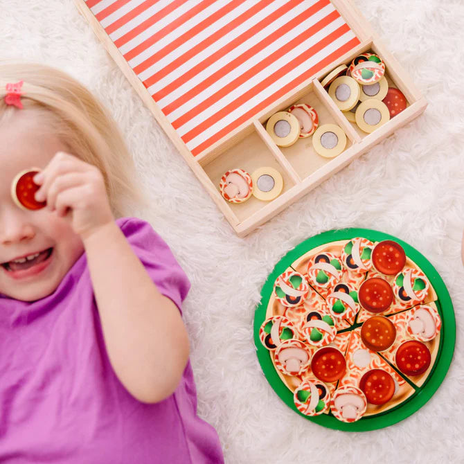 Pizza Party - Wooden Play Food